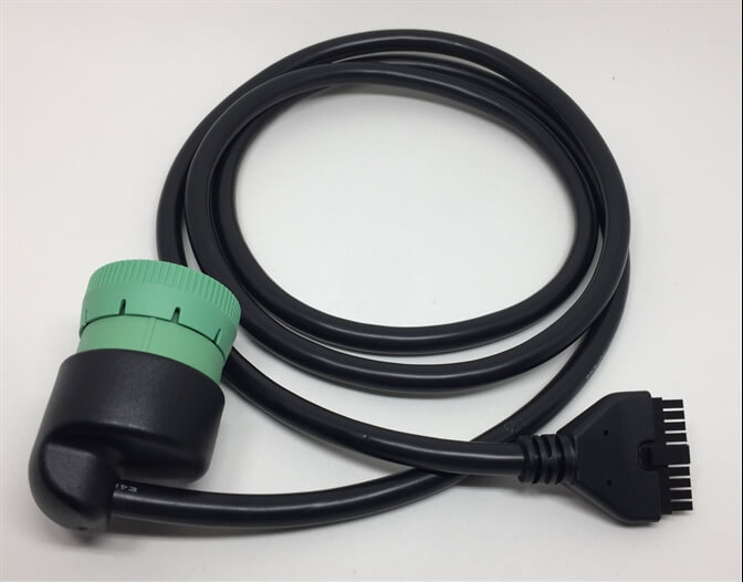 Molex to 9-pin (Green)